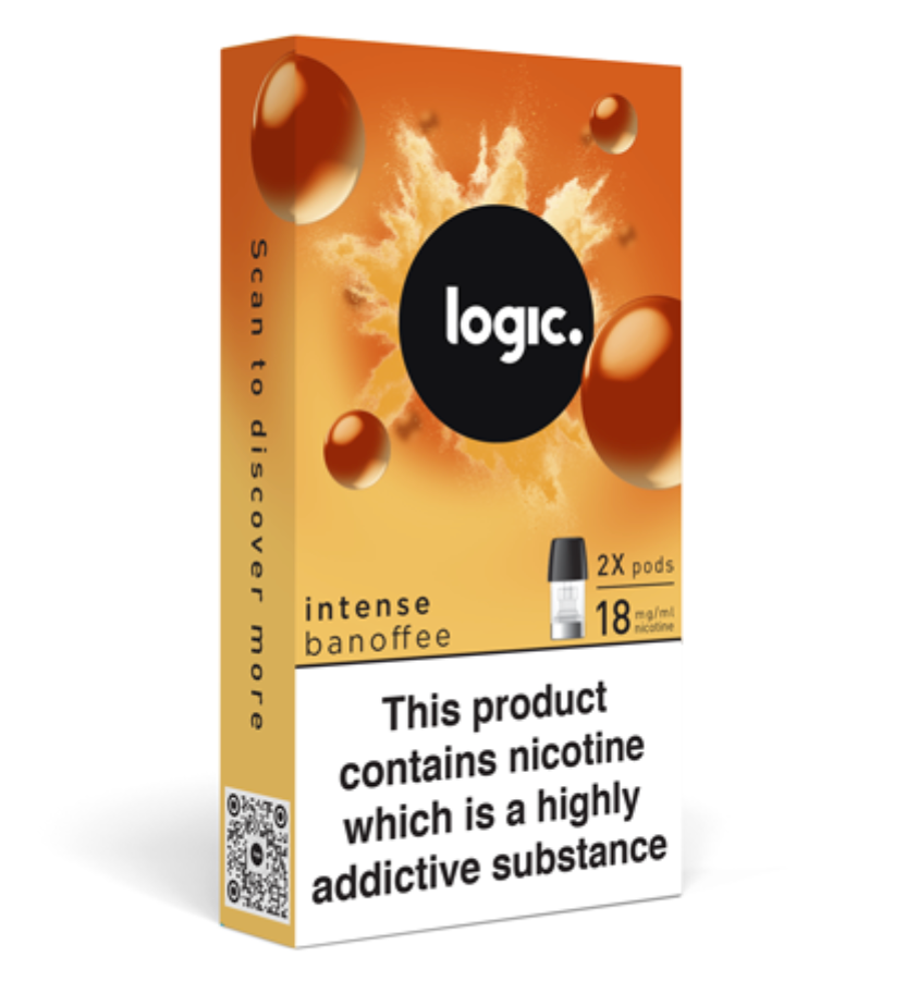 Logic Pods Intense Banoffee 18mg