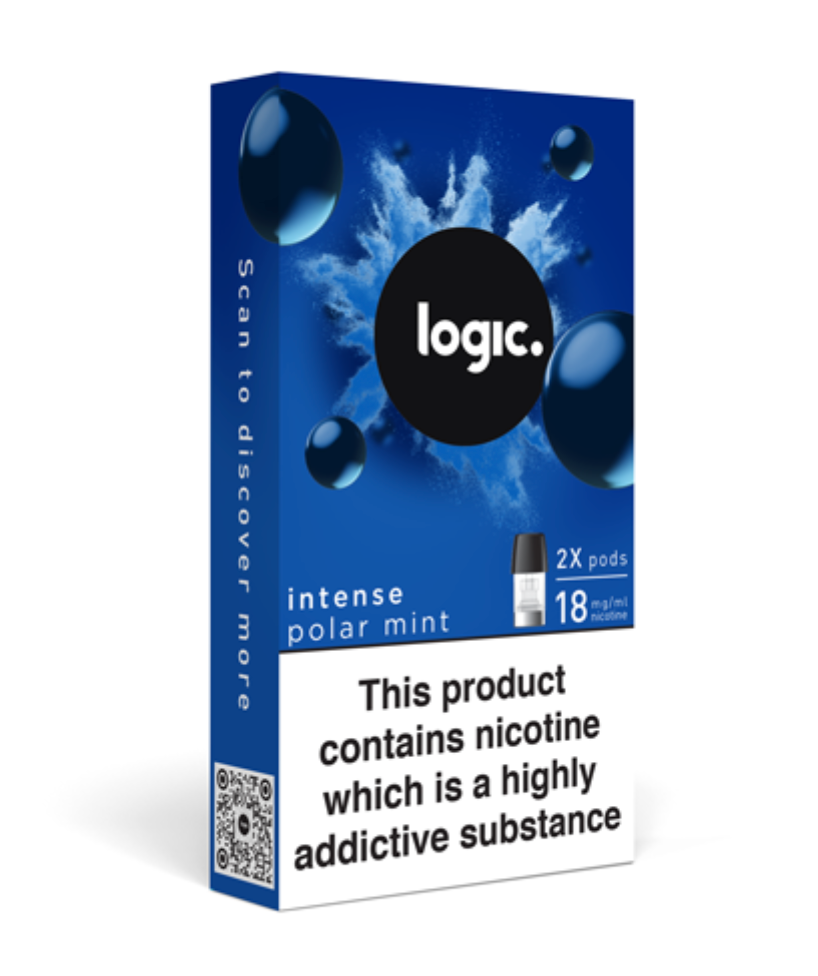 Logic Pods Intense Polar Mint 18mg