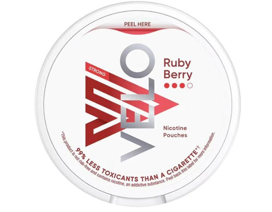 Velo Ruby Berry Nicotine Pouches